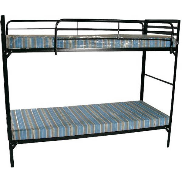 Camp Style Metal Frame  Bunk Beds